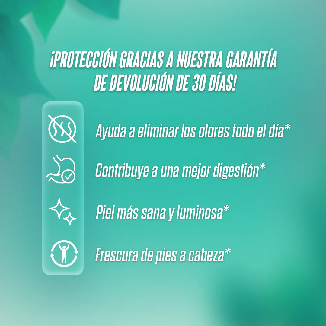 DEOS™ – Cápsulas que eliminan el mal olor desde adentro