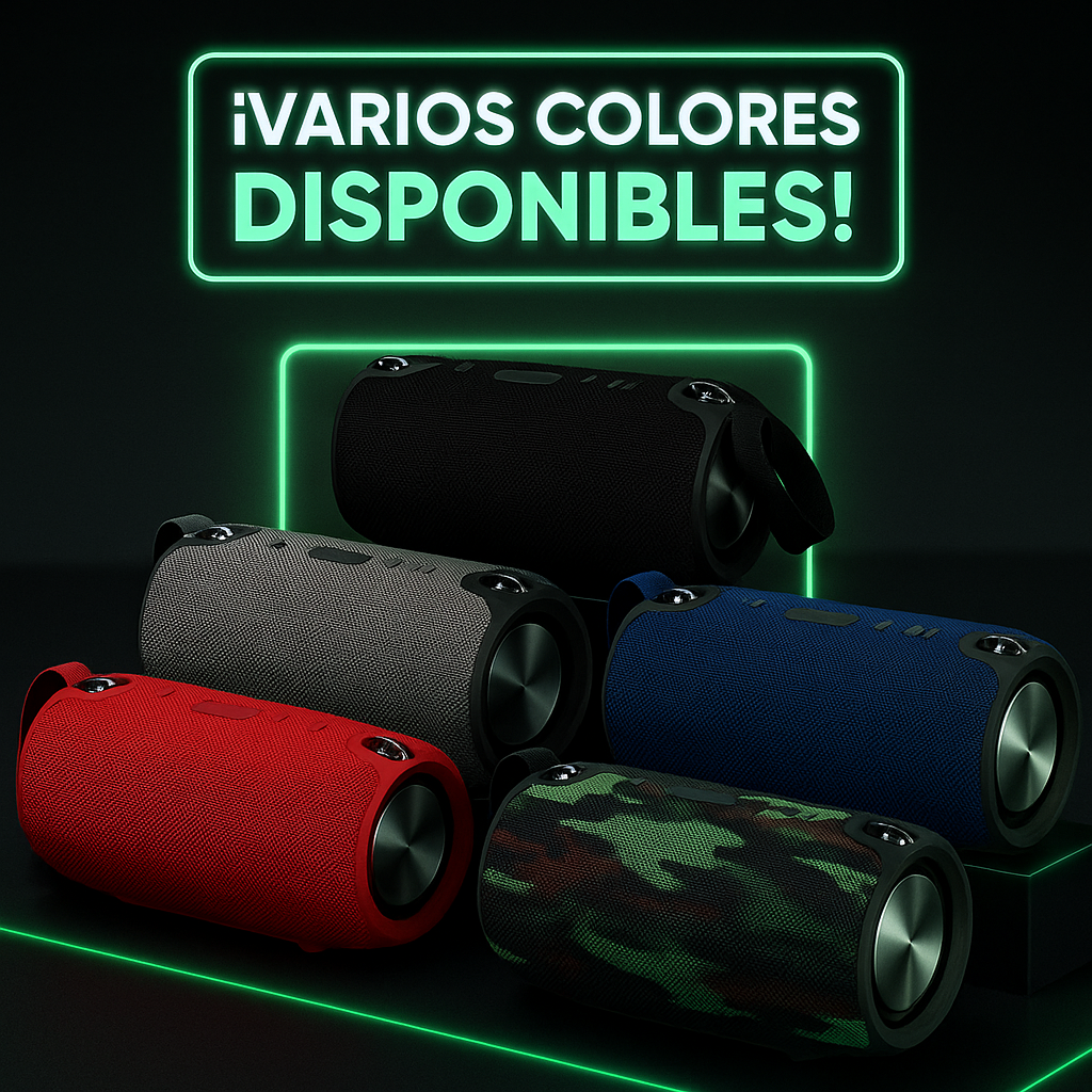 Altavoz XTREME - Potente y Portátil con Diseño Moderno y Sonido Envolvente