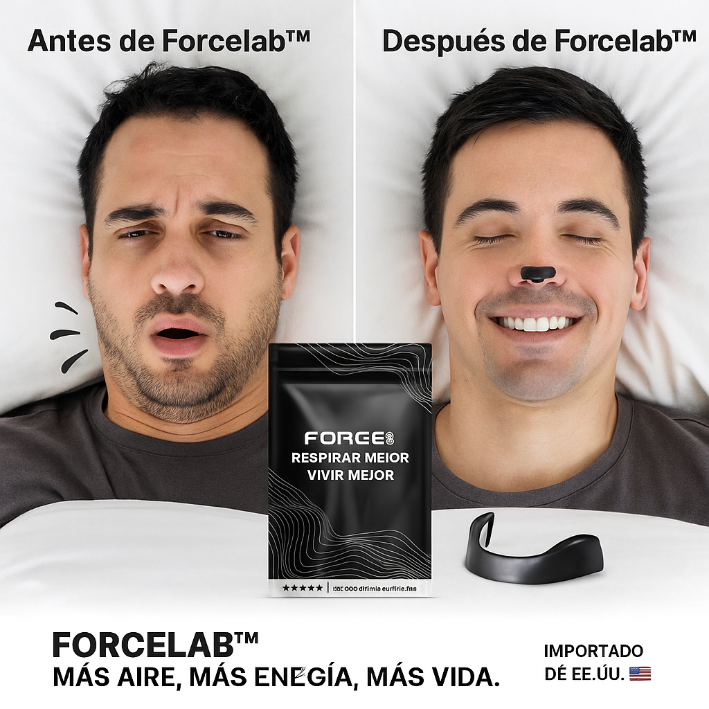 ForceLab™ V2™ – Bandas Nasales Magnéticas