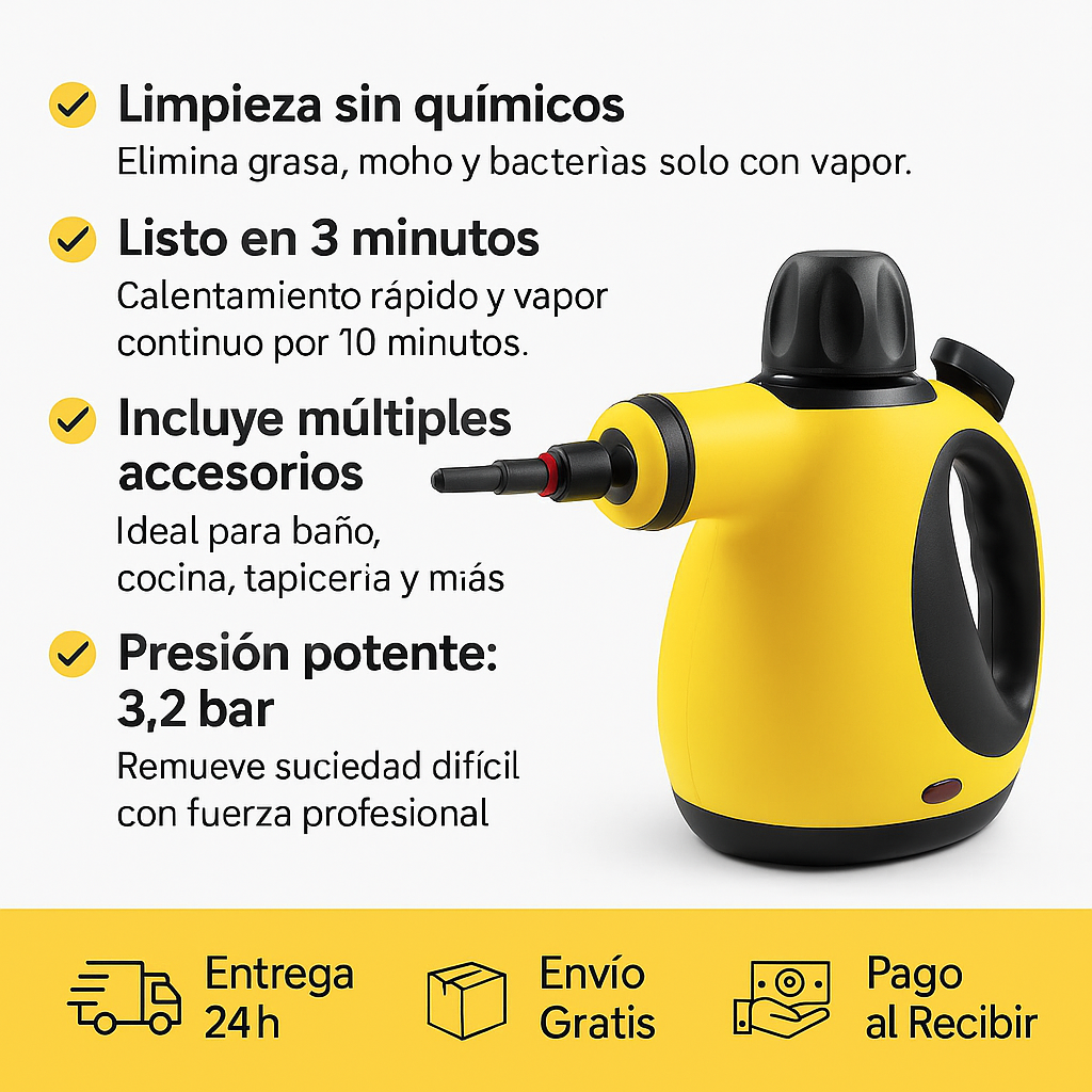 Vaporizador Multiusos Todo en Uno