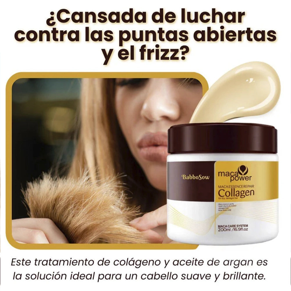 macapower® Mascarilla Capilar con Colágeno 200ml