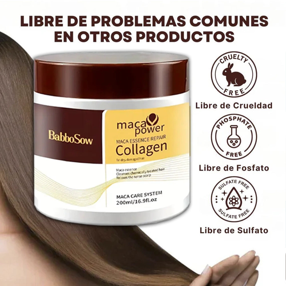 macapower® Mascarilla Capilar con Colágeno 200ml