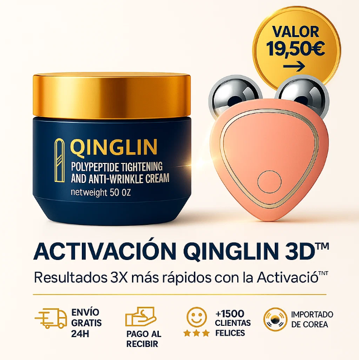 QINGLIN Botox® 50g – Juventud al Instante (+Masajeador de REGALO)