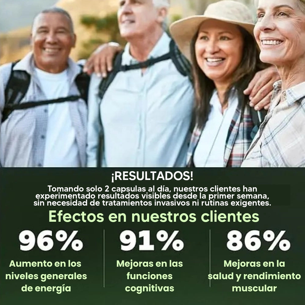NAD+ Resveratol - Combate el envejecimiento con Liposomal
