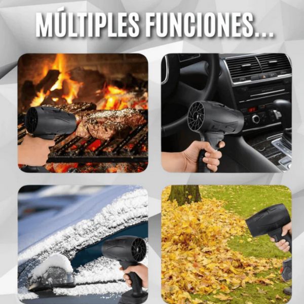 Soplador TURBOPRO 1500W® I 3 Baterías+Maletín Gratis
