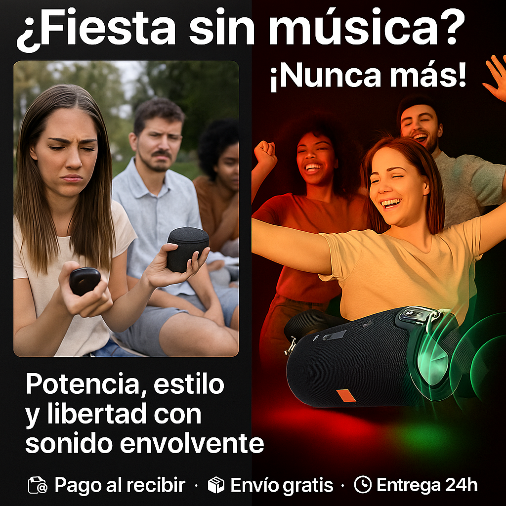 Altavoz XTREME - Potente y Portátil con Diseño Moderno y Sonido Envolvente