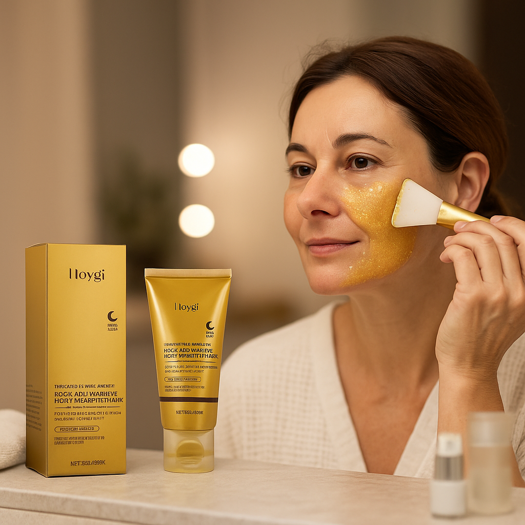 Hoygi Mascarilla Envolvente de Noche 75g – Regenera, Ilumina y Rejuvenece Mientras Duermes