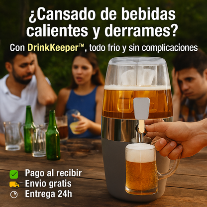DrinkKeeper™ - Dispensador de Bebidas InnovaGoods