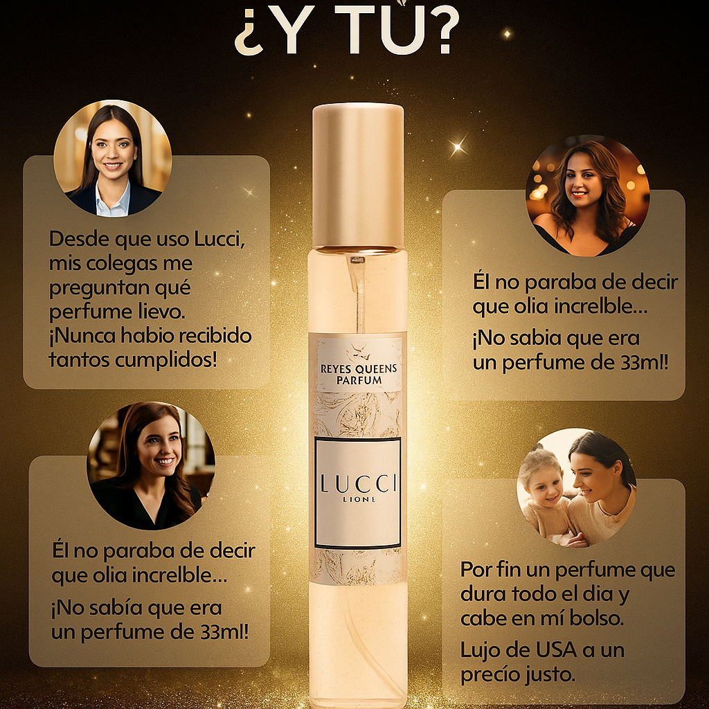Lucci Pour Femme 33ml – Perfume Importado de USA con Feromonas que Despierta Atracción