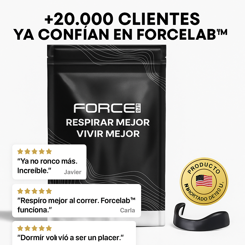 ForceLab™ V2™ – Bandas Nasales Magnéticas