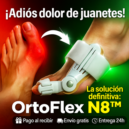 OrtoFlex N8™ – Corrige, alivia y transforma tu paso.
