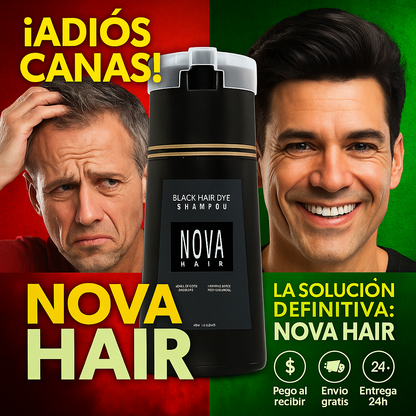Champú Rejuvenecedor NOVA – Negro Intenso