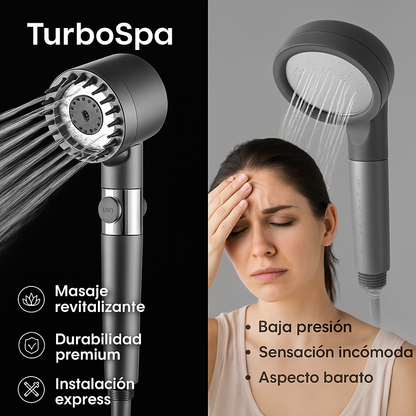 TurboSpa™ – Ducha Potente y Ahorro de Agua - 38% OFF