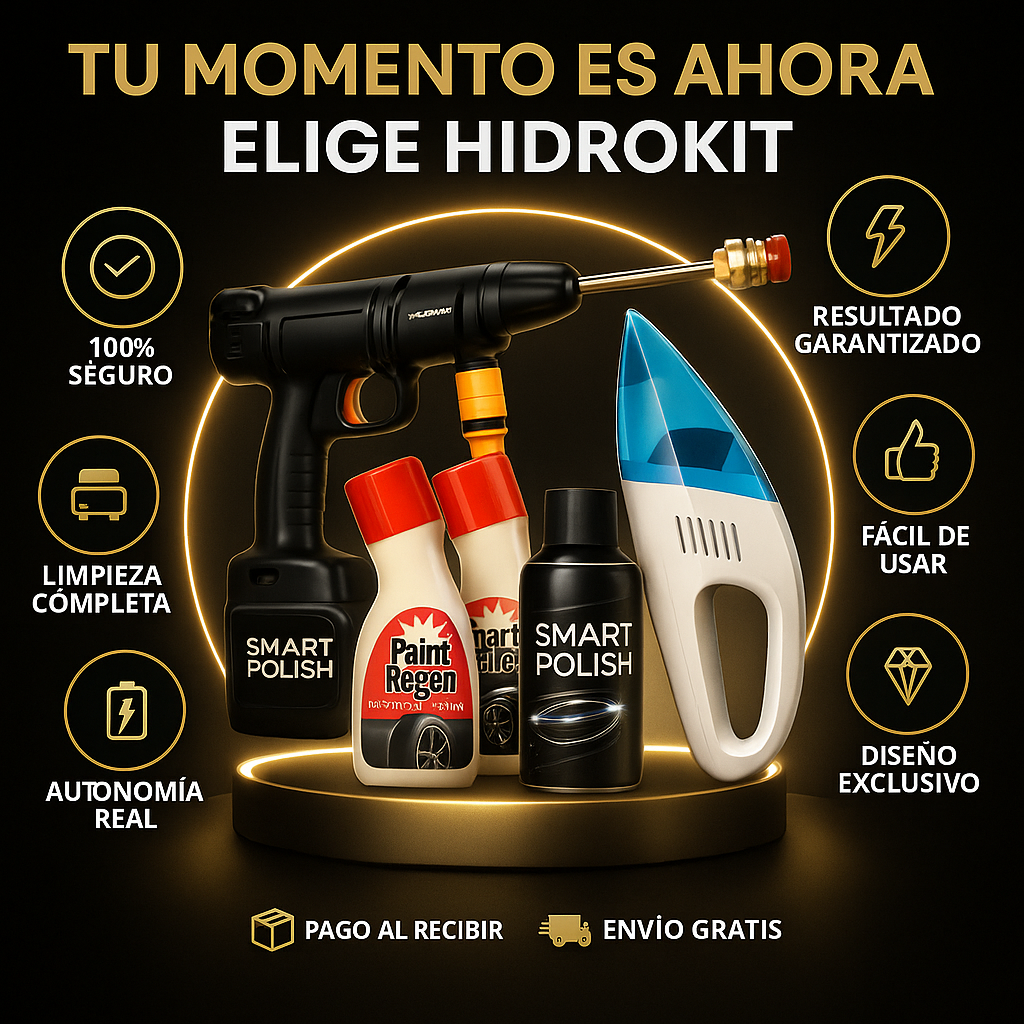 HIDROKIT 4 en 1 CAR CARE