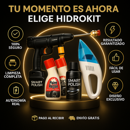 HIDROKIT 4 en 1 CAR CARE