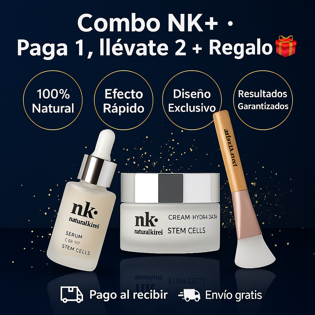 Pack NK Anti-Edad 3 en 1 – Hidratación, Lifting y Reparación
