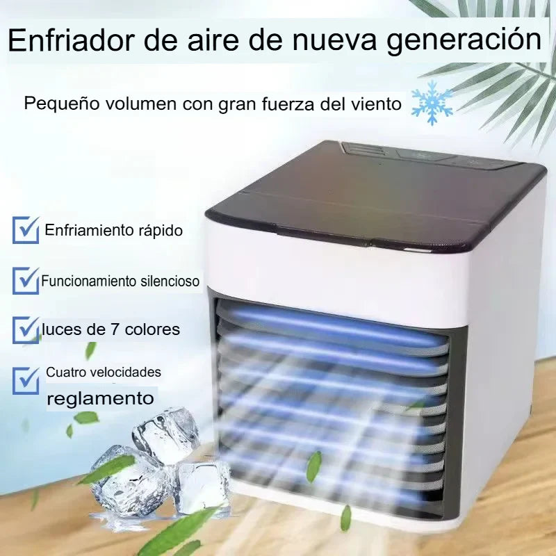 🌬️ Aire Acondicionado Portátil – Tu Solución Minimalista contra el Calor Sofocante ❄️