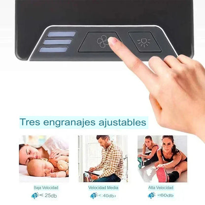 🌬️ Aire Acondicionado Portátil – Tu Solución Minimalista contra el Calor Sofocante ❄️