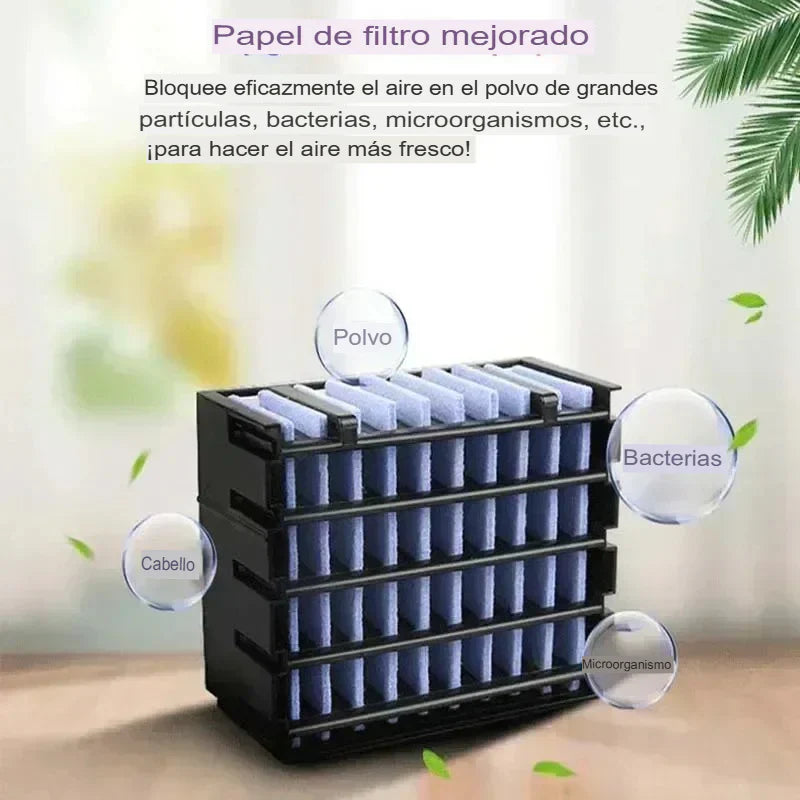 🌬️ Aire Acondicionado Portátil – Tu Solución Minimalista contra el Calor Sofocante ❄️