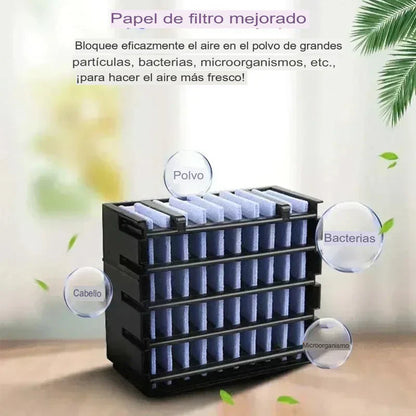 🌬️ Aire Acondicionado Portátil – Tu Solución Minimalista contra el Calor Sofocante ❄️