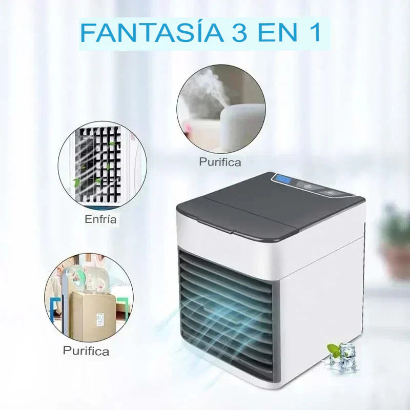 🌬️ Aire Acondicionado Portátil – Tu Solución Minimalista contra el Calor Sofocante ❄️