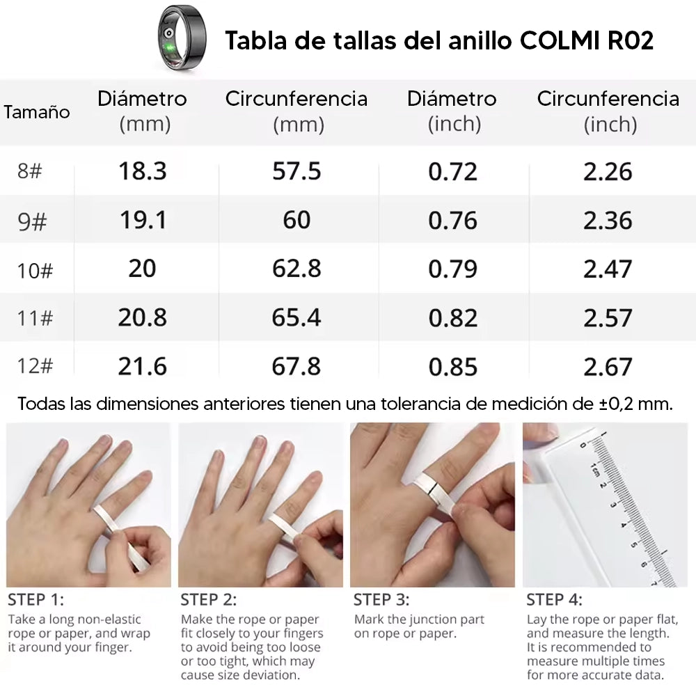 Anillo Inteligente con caja