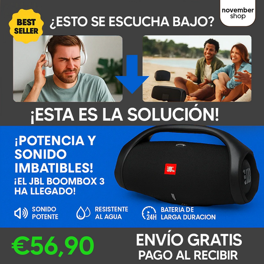¡POTENCIA Y SONIDO IMBATIBLES! ¡El JBL BOOMBOX 3 HA LLEGADO! 🔊🛒 (LIQUIDACION POR CIERRE)