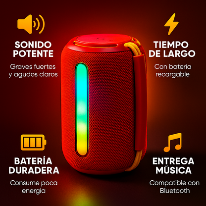 BeatStorm BS-11 – Graves potentes + luces LED para un show en tu habitación