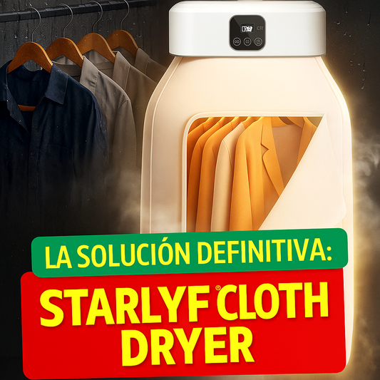 Cloth Dryer - Secadora de ropa portátil con temporizador, esterilizador y de bajo consumo