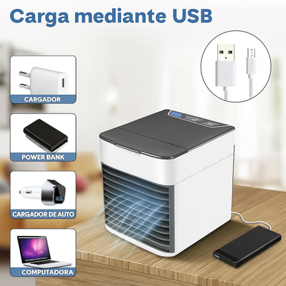 🌬️ Aire Acondicionado Portátil – Tu Solución Minimalista contra el Calor Sofocante ❄️