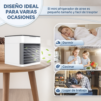 🌬️ Aire Acondicionado Portátil – Tu Solución Minimalista contra el Calor Sofocante ❄️