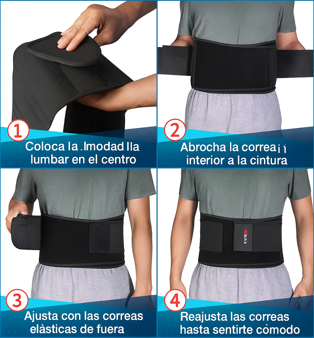 Faja para Espalda – Tu espalda sin dolor, tu vida sin límites.