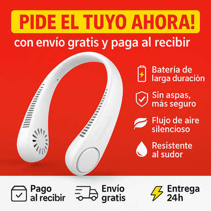 AirFit™ - Ventilador de Cuello Portátil