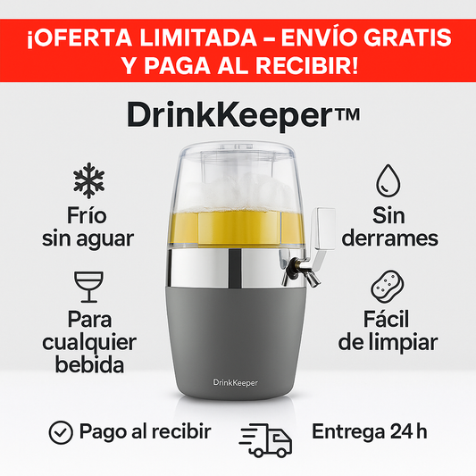 DrinkKeeper™ - Dispensador de Bebidas InnovaGoods