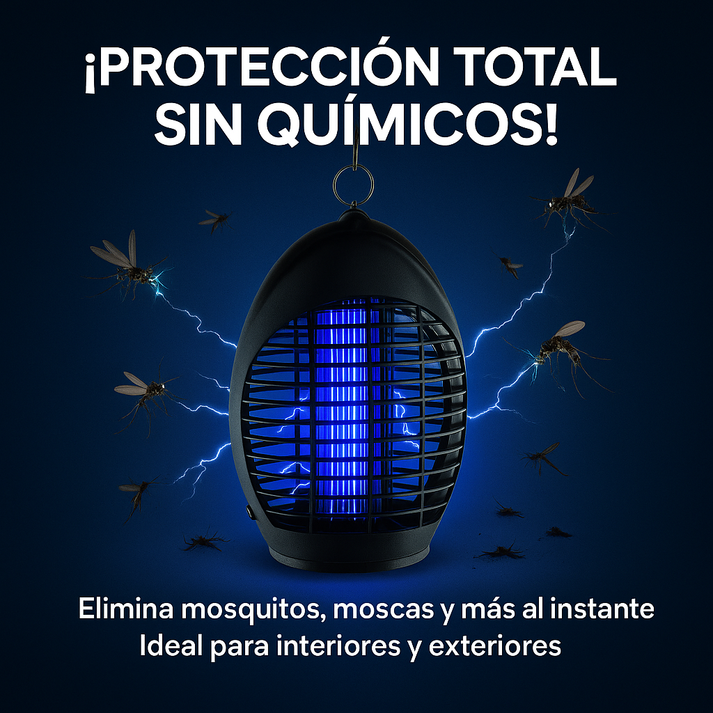 Pack 2 LAMPARAs ANTIMOSQUITOS ecológico, sin productos químicos