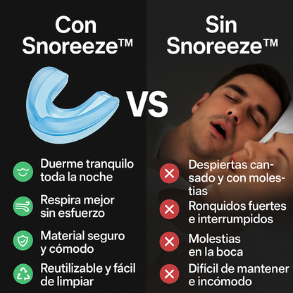 Protector Bucal Antirronquidos Snoreeze™ – Unisex