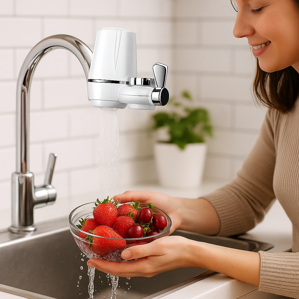 AquaPure Max - Filtro de agua para grifo