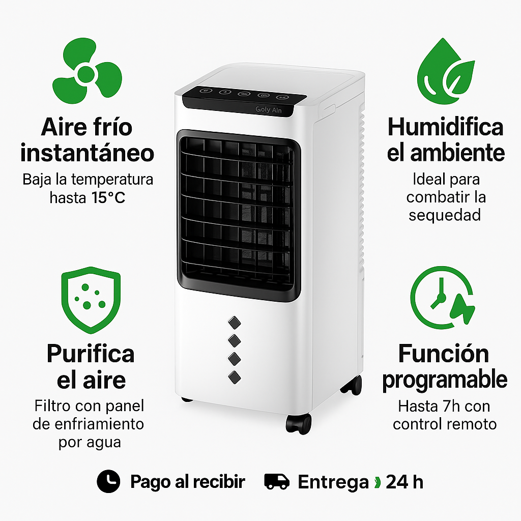 ❄️ Starlyf Cold Air™ – Enfría hasta 15 °C sin instalación
