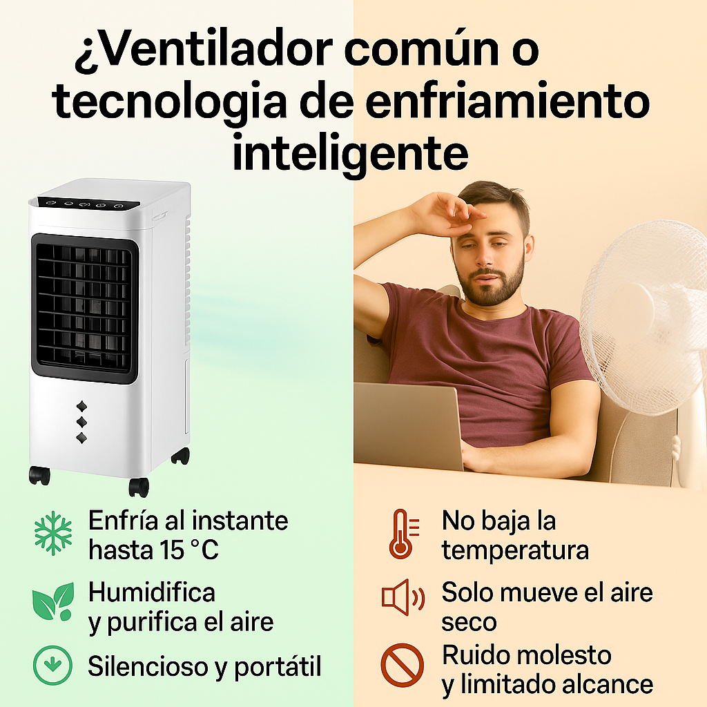 ❄️ Starlyf Cold Air™ – Enfría hasta 15 °C sin instalación