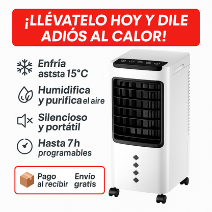 ❄️ Starlyf Cold Air™ – Enfría hasta 15 °C sin instalación
