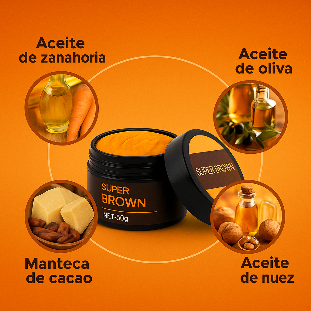 (COMPRA 1 LLEVA 2) Crema Shine Brown Ouhoe®