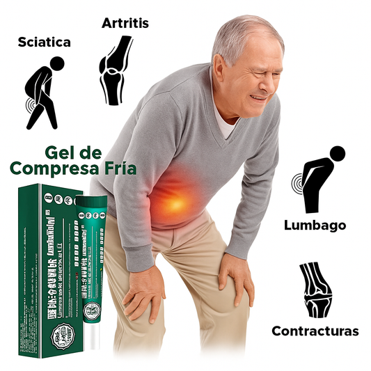 Compresa Fría de Gel Reutilizable – Alivio Instantáneo