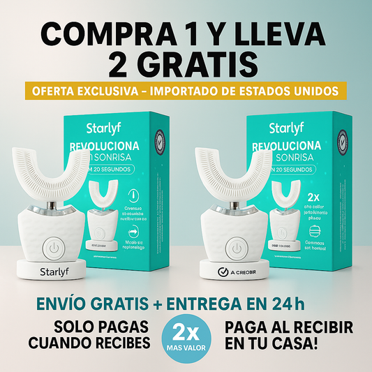 Starlyf® White360 - Limpieza profunda y blanqueamiento en un solo paso