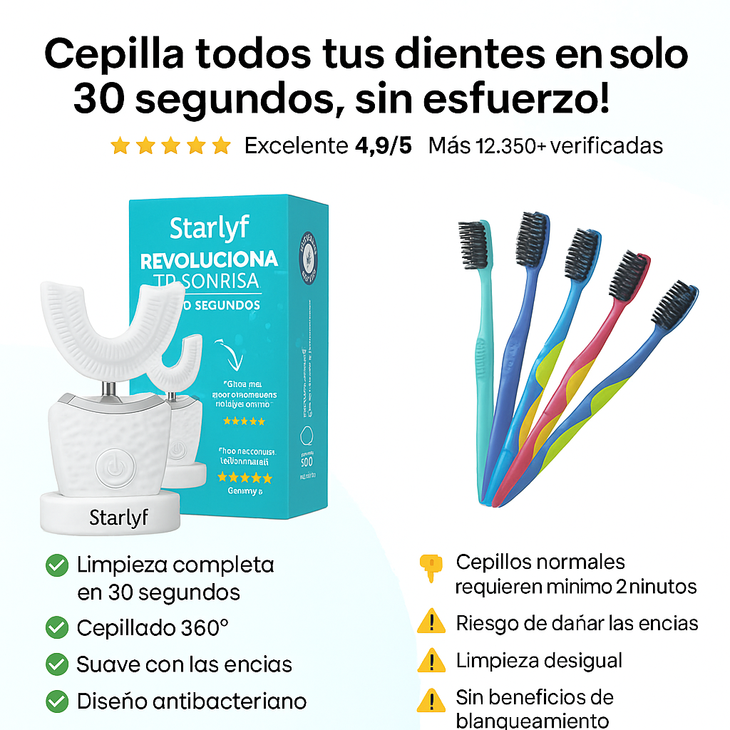 Starlyf® White360 - Limpieza profunda y blanqueamiento en un solo paso