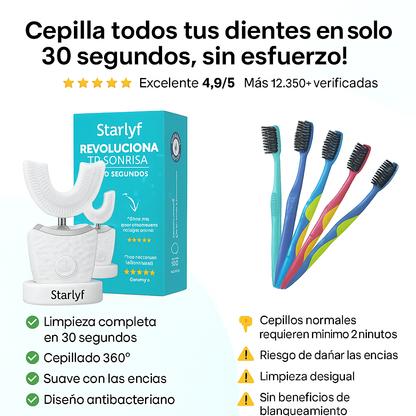 Starlyf® White360 - Limpieza profunda y blanqueamiento en un solo paso