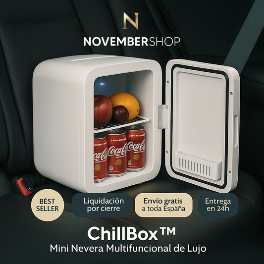 🧊 November ChillBox™ – Mini Nevera Multifuncional de Lujo