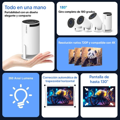 PROYECTOR Portable 4K Pro