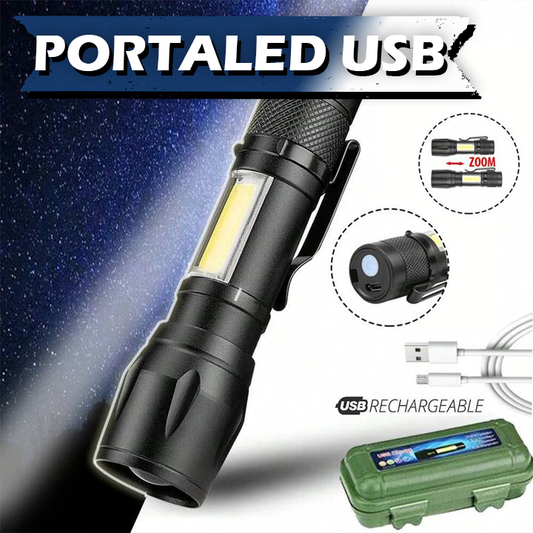 Linterna PortaLED USB