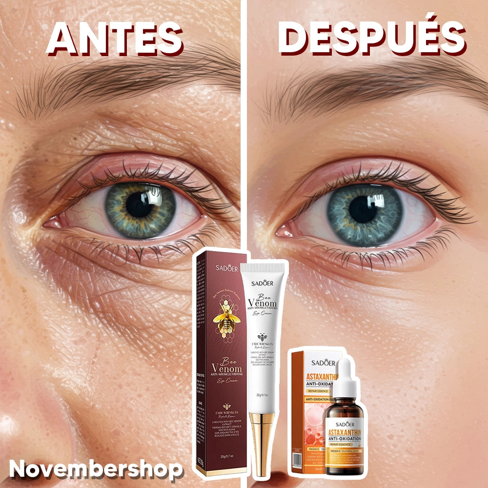 2x1 Sérum SADOER® con Astaxantina + Contorno de ojos