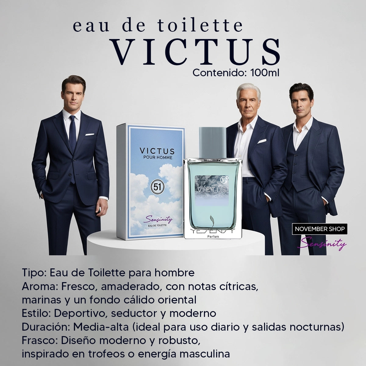 Eau de Toilette VICTUS 100ml